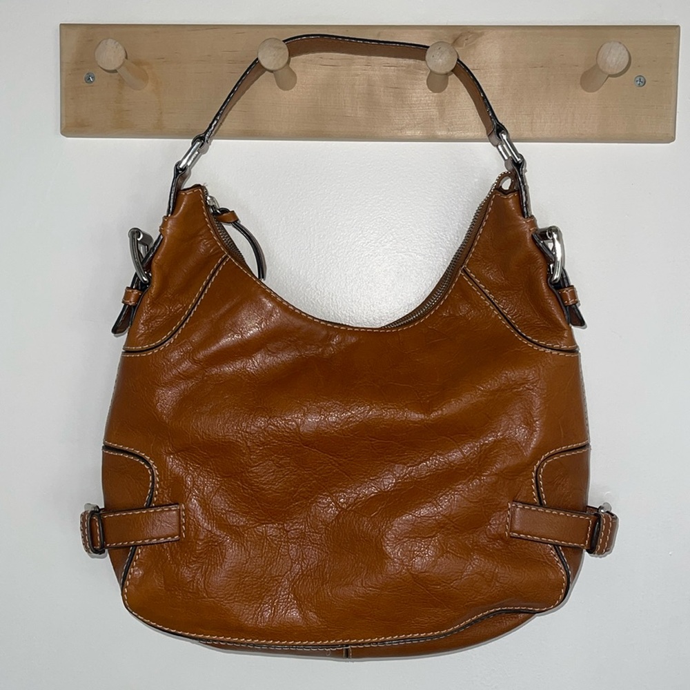 MICHAEL Michael Kors Tan Leather Hobo Bag